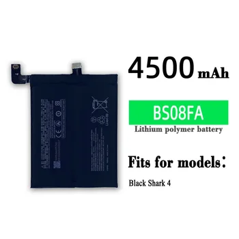 BS08FA НОВЫЙ сменный литий-ионный аккумулятор для мобильного телефона Xiaomi Black Shark 4, 4500 мАч, встроенные литиевые батареи последней модели