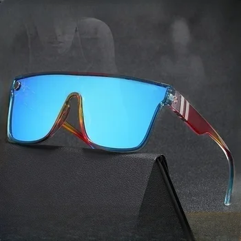 Солнцезащитные очки в спортивном стиле, Персонализированные трендовые Универсальные очки Для показа на подиуме, Хип-хоп Солнцезащитные очки Унисекс с УФ-затенением