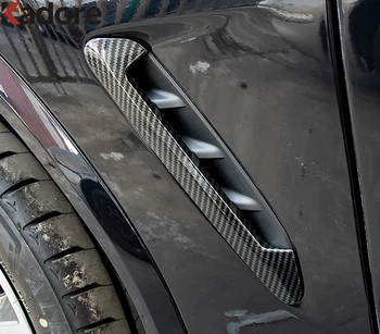 Отделка Вентиляционного Отверстия Переднего Бокового Крыла BMW X3 SUV 2018 2019 2020 2021 2022 2023 Карбоновые Аксессуары Для Экстерьера Автомобиля