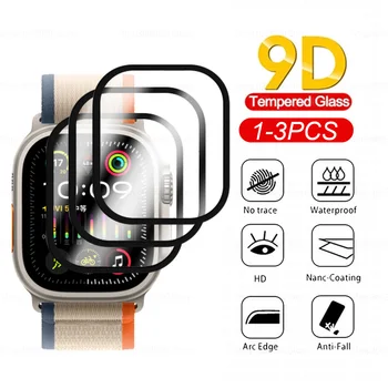 1-3шт Защитная Пленка для экрана Apple Watch Series 9 Series9 Smart Watch Из Мягкого Волокна Защитное Стекло HD Пленка Для Apple Watch Ultra 2