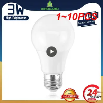 1 ~ 10ШТ Ампула Светодиодная лампа E27 E14 3 ВТ 5 Вт 7 Вт 9 Вт 12 Вт 15 Вт 18 Вт Smart IC Светодиодная лампа Холодный Белый Белый Лампада Bombilla Лампа