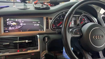 Экран Автомагнитолы Android 12 Для Audi Q7 2005-2016 Carplay Мониторы Аксессуары Для Дисплея Мультимедиа Авто Стерео GPS Навигация