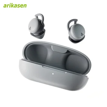 Мини-Наушники для Маленьких Ушей Sleep Earbuds Беспроводные Bluetooth-Шумоподавляющие Наушники для Боковых Спящих с зарядным чехлом Mic