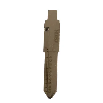 10ШТ линейного ключа с гравировкой HU87 для Suzuki Swift Auto JIMNY Scale Для резки зубьев Заготовка для ключа 52#