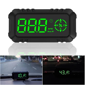 Автомобильный GPS-датчик, головной дисплей, автомобильная электроника, проектор HUD, цифровой автомобильный спидометр, тахометр для всех автомобилей