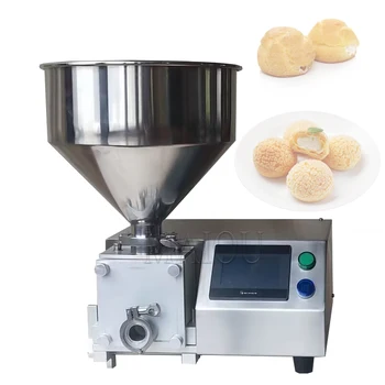Шоколадный Крем Для Автоматической Количественной Инъекции Крема 110V 220V Машина для наполнения слоеного Торта Кремом для выпечки Хлеба