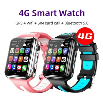 Android 9.0 4G Смарт-часы W5, детские GPS-часы, съемка, запись, Wi-Fi Интернет, видеозвонки для мальчиков и девочек