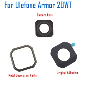 Новый Оригинальный Объектив Задней Камеры Ulefone Armor 20WT Стеклянная Крышка Задней Камеры Металлические Декоративные Детали Для Мобильного Телефона Ulefone Armor 20WT