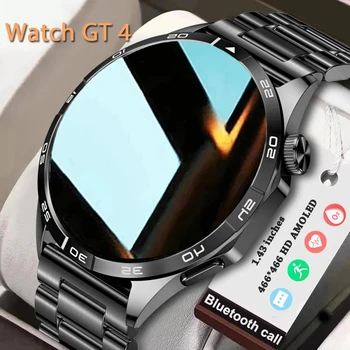 2023 Новые мужские смарт-часы с NFC для Huawei GT4 Smart Watch Bluetooth Call IP68 Водонепроницаемые часы для мониторинга состояния Watch 4