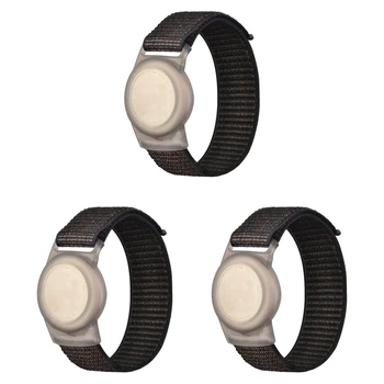Детский браслет 3X, совместимый с Apple Airtag, защитный чехол для Airtag, держатель GPS-трекера с нейлоновым браслетом G