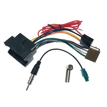 090E Для 207 307 407-C3 C4 16-контактный автомобильный жгут проводов для подключения адаптера для стереосистемы