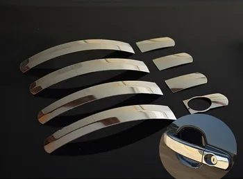 FUNDUOO для Ford Escape Kuga 2013 2014 2015 Новая автомобильная дверная ручка из нержавеющей стали, накладка, наклейка для укладки автомобилей