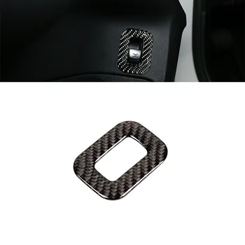 Кнопка Включения Заднего Багажника Рамка Наклейка На Крышку Отделка 3D Наклейками из Углеродного Волокна для Mercedes-Benz C GLC Class W205 автомобильная Наклейка