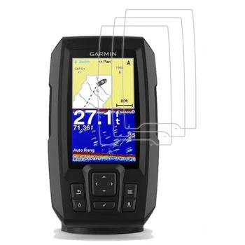 3 x ПЭТ Прозрачная Защитная Пленка Для Экрана Защитная Пленка Для Garmin Striker 4 4cv 4dv Plus 4 Эхолот Ручной GPS Трекер