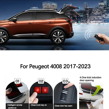 Автомобильные аксессуары Электрический подъемник задней двери для Peugeot 4008 2017-2023 Электронная система управления задней дверью багажника