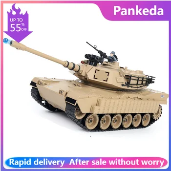 Игрушечный танк на гусеничном ходу 2,4 Г, высокоскоростная симуляция, мини-радиоуправляемая военная машина, модель бронированного автомобиля, детские игрушки