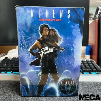 Новый Без Крышки Neca First Edition Alien 2 Рипли И Ньют 30th Anniversary Twin Set 7-Дюймовая Фигурка Коллекция Моделей Игрушек