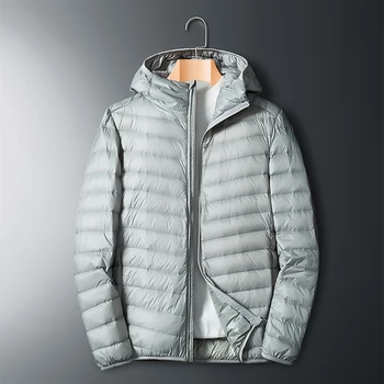 2023 Новые зимние пуховики бренда pdmcms с капюшоном, модная верхняя одежда, теплая толстая куртка, легкий утиный пух для улицы,