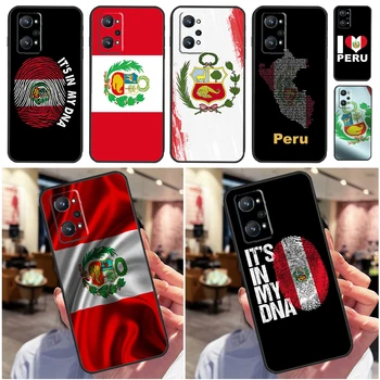 Флаг Перу Для OPPO Realme C33 C55 C35 C31 C30 C21Y C25 C11 C15 GT Neo 5 3T 2T 8 9 10 11 Pro Plus Чехол