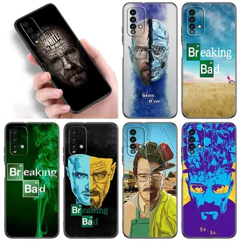 Чехол для Телефона Breaking Bad Для Xiaomi Redmi Note 10 9 Pro Max 10S 10T 9A 9C 9S 9T 8A 8T 8 7 Pro Мягкий Черный Чехол из ТПУ