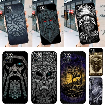 Чехол Odin Slavic Gods Для iPhone 14 13 12 11 15 Pro Max X XR XS Max SE 2020 2022 7 8 14 Plus Мягкая Задняя Крышка