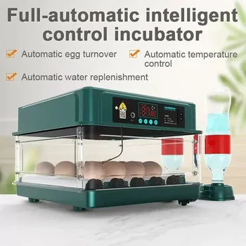 Яйца И Тип Температура воды С ионным автоматическим инкубатором Mini Egg 9/15 С ящиком для пополнения запасов воды