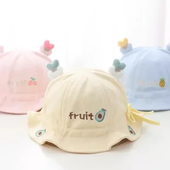 Новая модная весенне-осенняя тонкая милая рыбацкая шляпа для новорожденных, солнцезащитная шапочка для бассейна