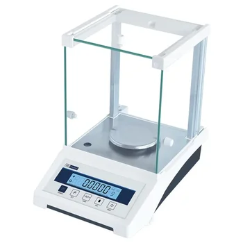 Аналитические весы электронной точности 0,1 мг с ЖК-дисплеем, цифровые весы Аналитические весы весом 0,0001 г