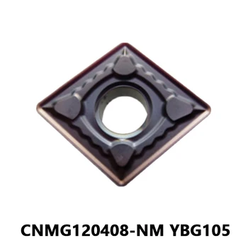 Токарный инструмент CNMG120408-NM YBG105 Высококачественные Твердосплавные Пластины для Общей обработки Токарный Станок с ЧПУ Токарный инструмент CNMG 120408
