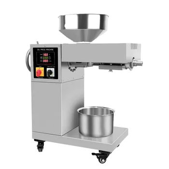 Автоматический коммерческий средний винтовой пресс D05, машина для прессования масла из орехов макадамии, машина для прессования оливкового масла